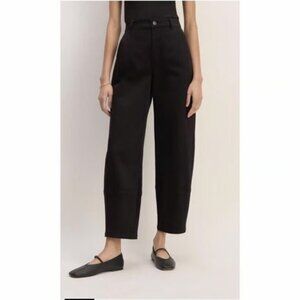 Everlane Utility Barrel Pant in Black